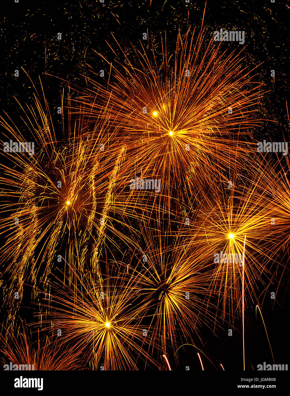 Fireworks in Montreal, Canada, Golden Jupiter Trophy, Feuerwerk in