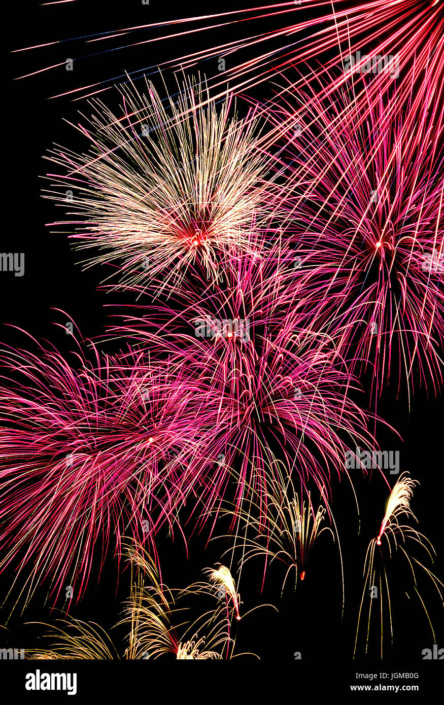 Fireworks in Montreal, Canada, Golden Jupiter Trophy, Feuerwerk in