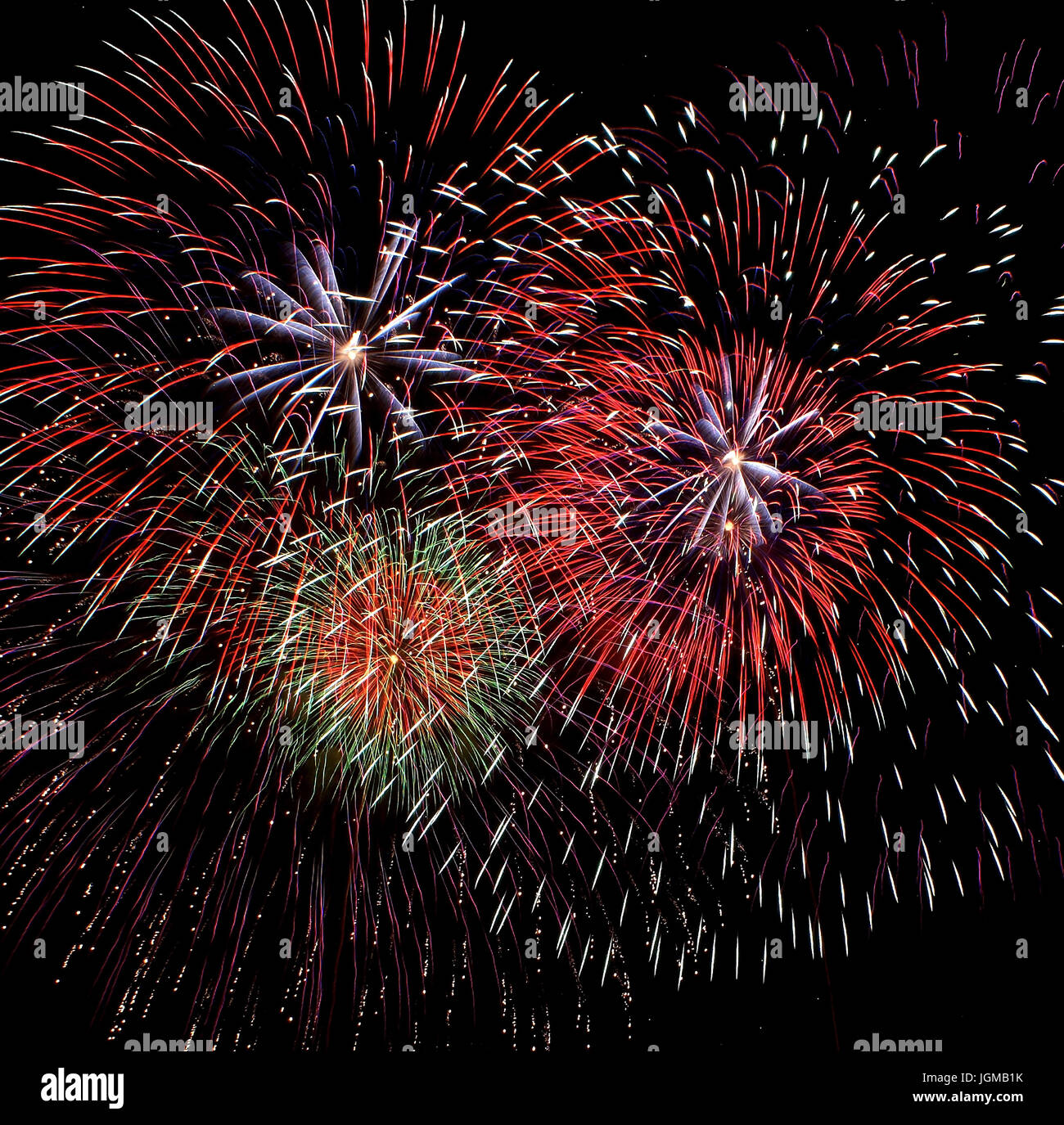 Fireworks in Montreal, Canada, Golden Jupiter Trophy, Feuerwerk in