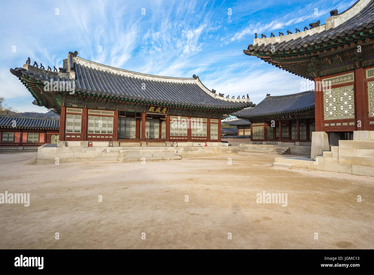 Gyeongbokgung in Seoul, South Korea Stock Photo - Alamy