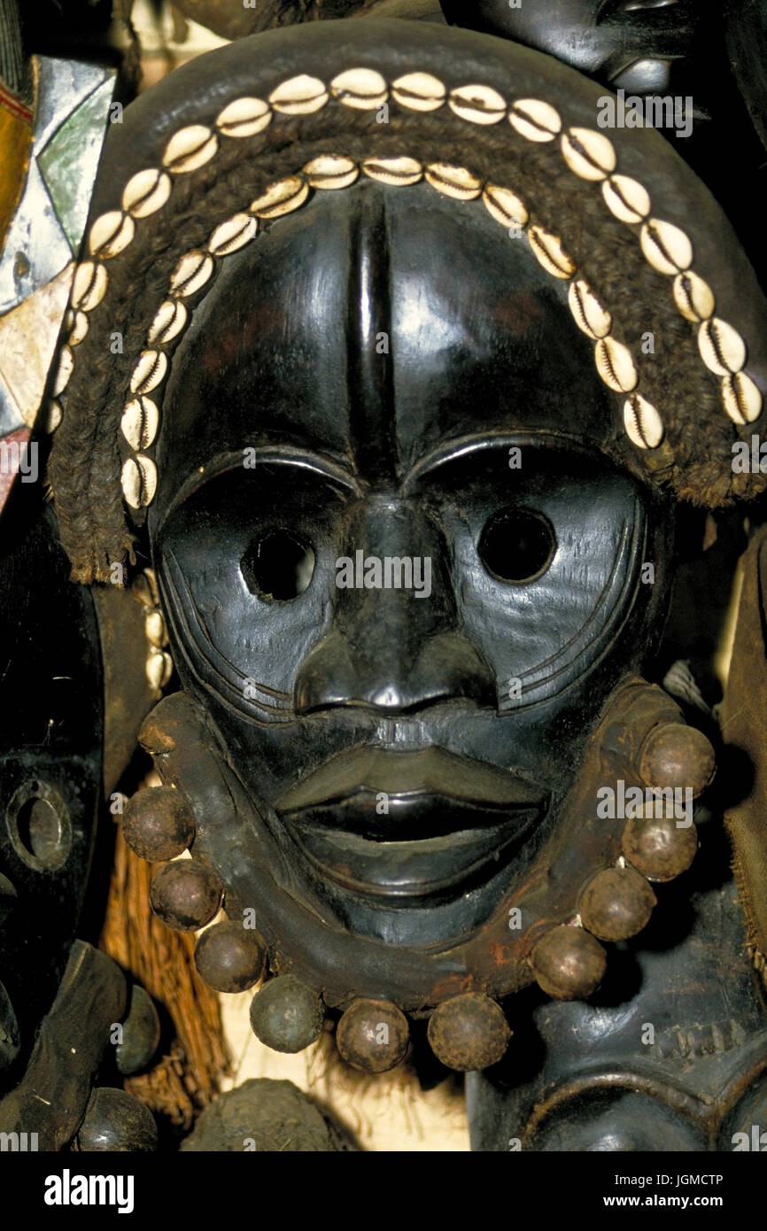 African; the Ivory Coast, West Africa