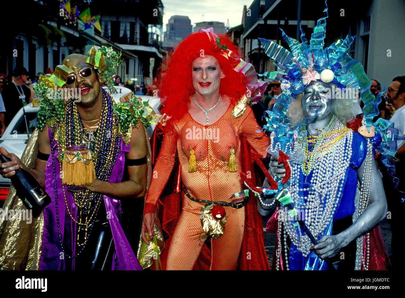 New Orleans - Mardi grass, New Orleans - Mardi Gras Stock Photo
