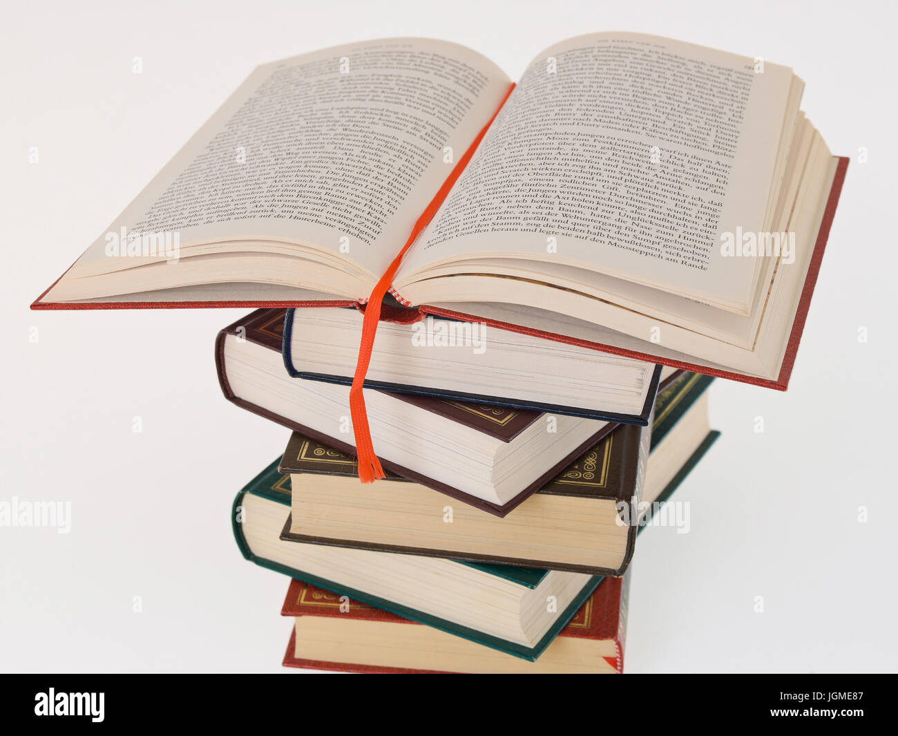 B?cherstaperl - books, BuÃàcherstaperl - books Stock Photo