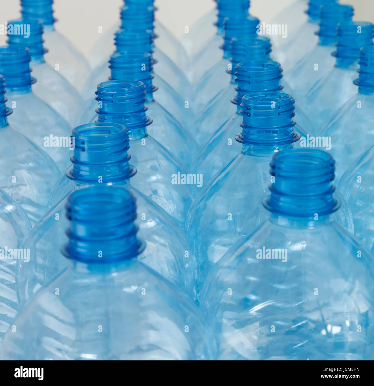 empty water bottles - empty water bottle, leere Wasserflaschen - empty water bottle Stock Photo