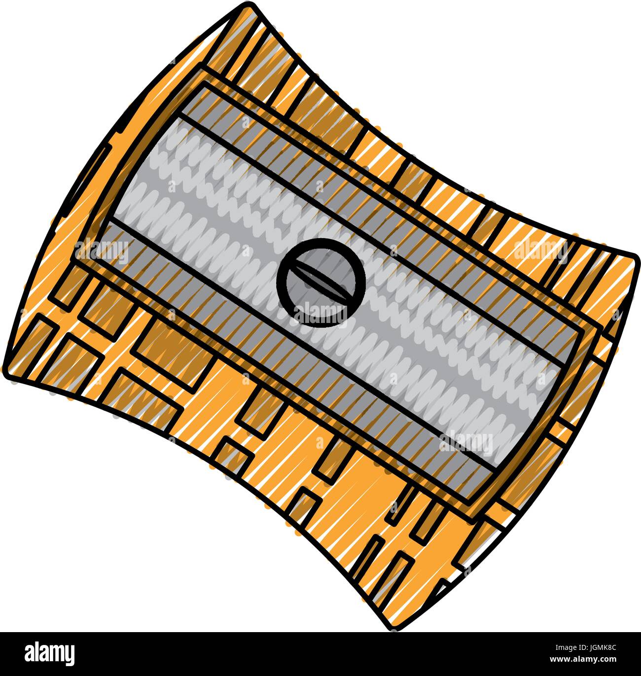 Pencil sharpener isolated Stock Vector Image & Art Alamy