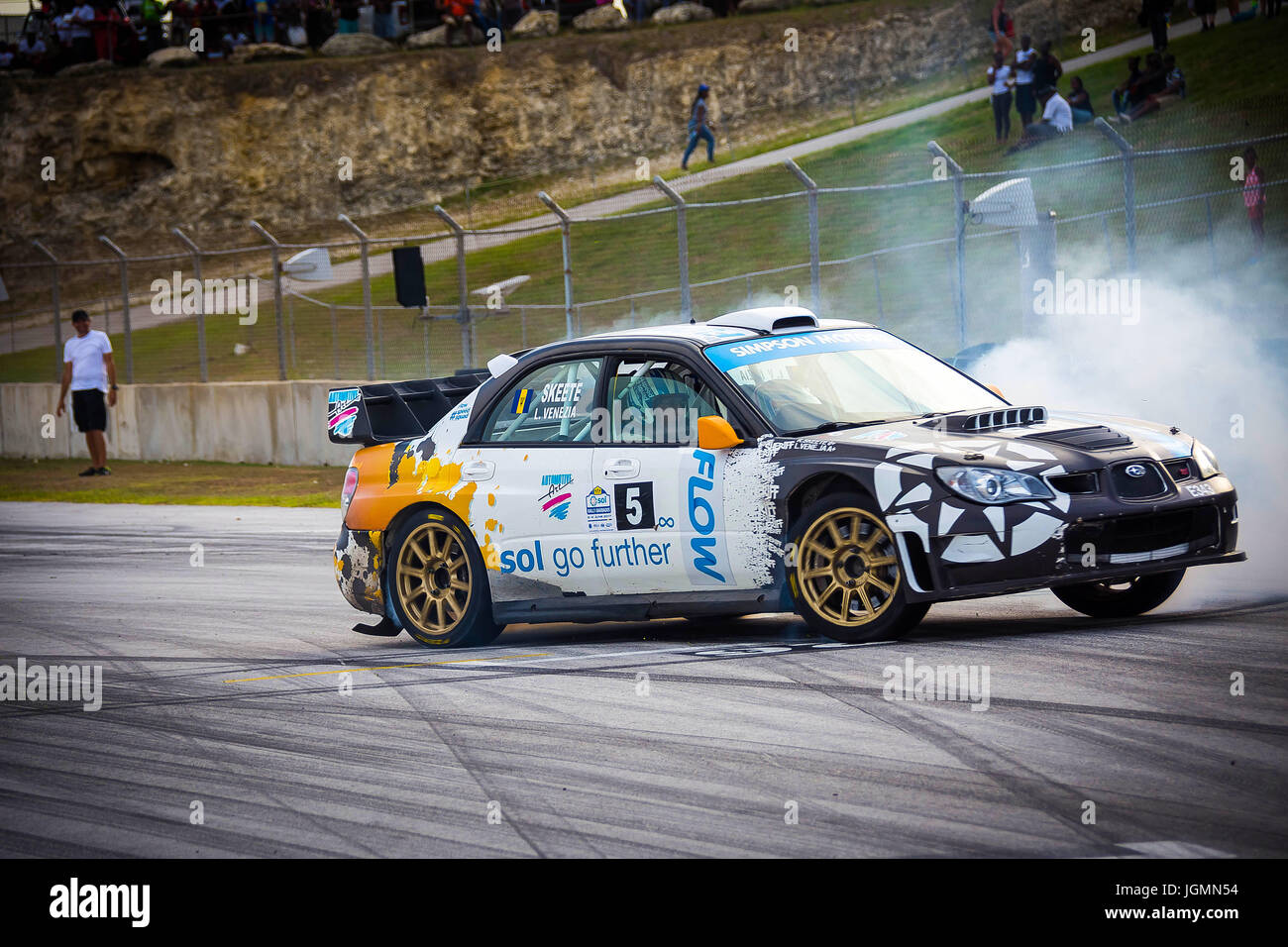Sol Rally Barbados 2017 Stock Photo - Alamy