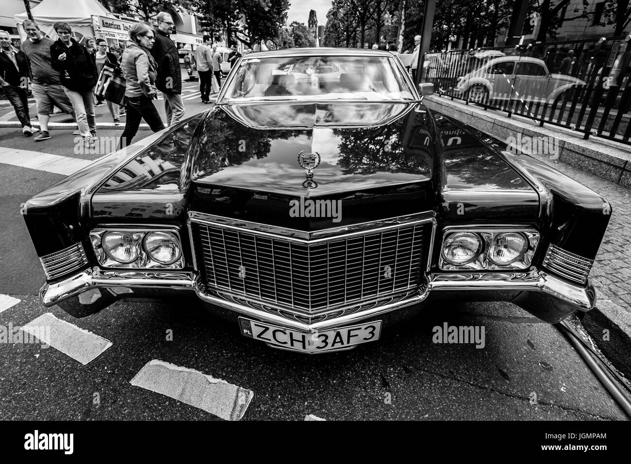 BERLIN JUNE 17, 2017 Fullsize luxury car Cadillac Coupe de Ville
