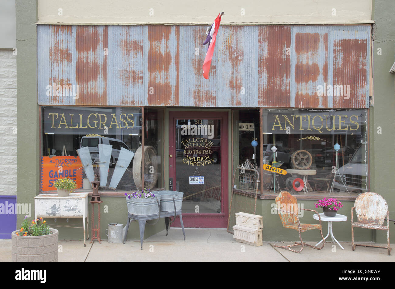 cottonwood falls kansas Stock Photo Alamy
