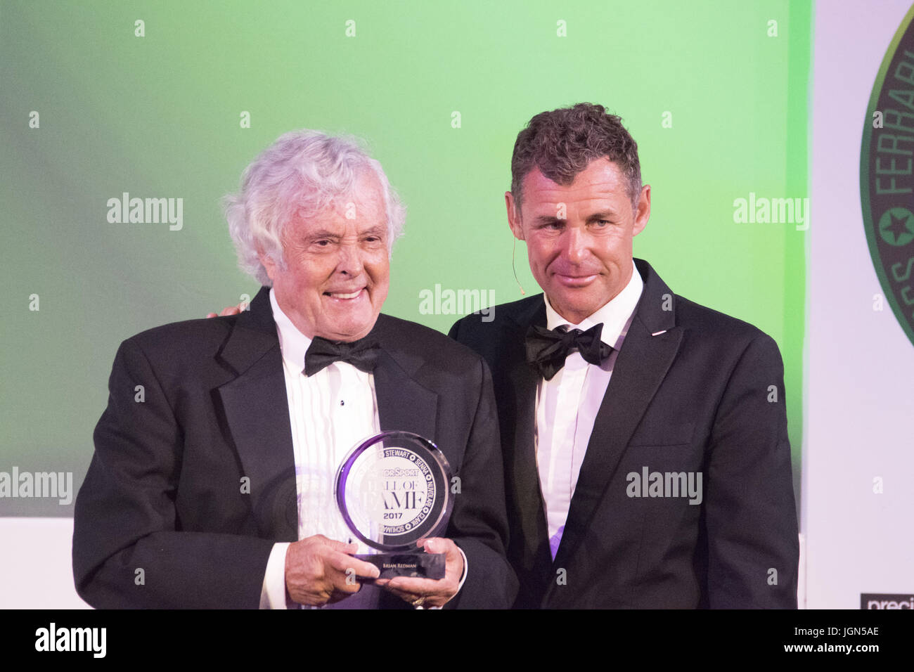 2017 Motor Sport Hall of Fame Awards night at the R.A.C Club Epsom  Featuring: Brian Redman Where: EPSOM, United Kingdom When: 07 Jun 2017 Credit: Paul Taylor/WENN.com Stock Photo