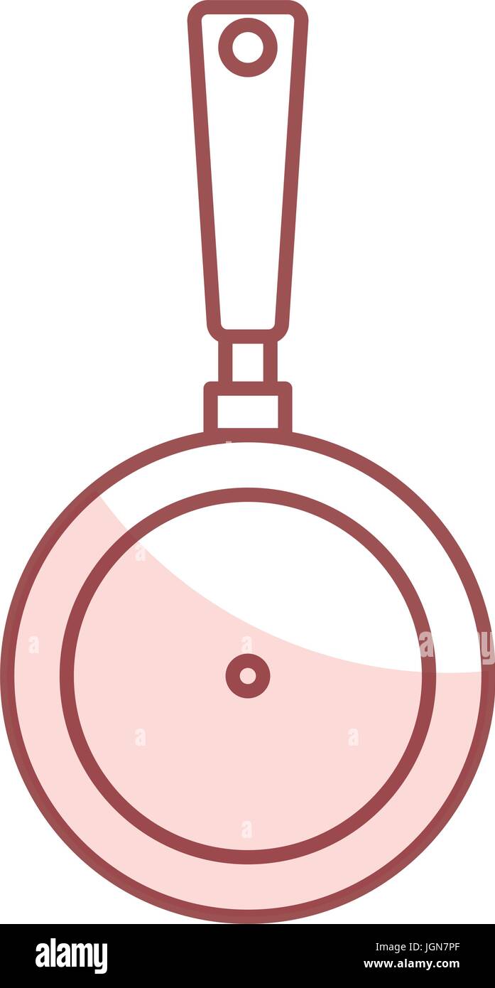 pan kitchen cook icon pictogram vector illustration design Stock Vector ...