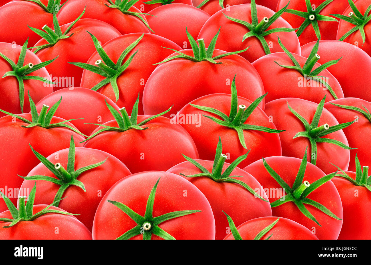Tomatoes background. Red tomato texture. Stock Photo