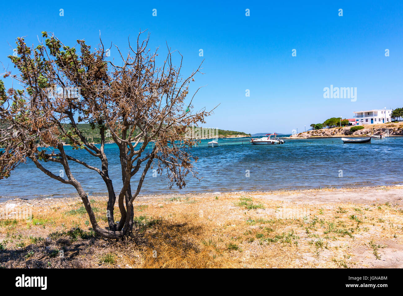 Turkey's holiday paradise Sifne,Cesme Stock Photo