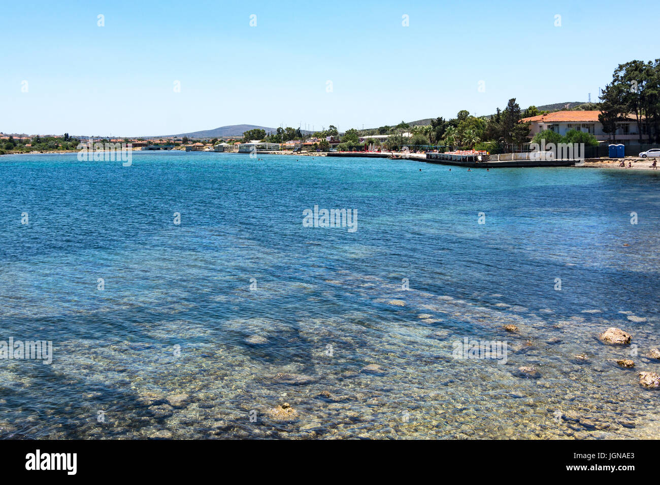 Turkey's holiday paradise Sifne,Cesme Stock Photo