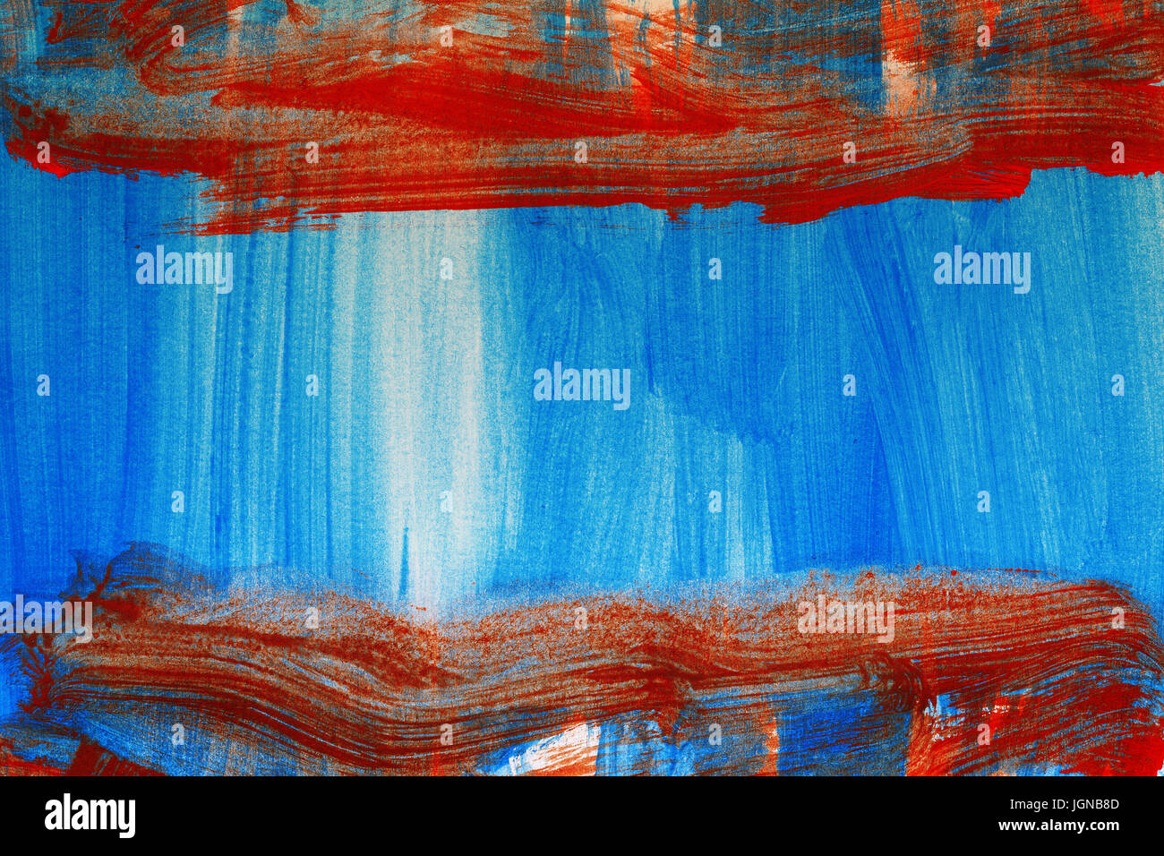 Red abstract paintings hi-res stock photography and images - Alamy
