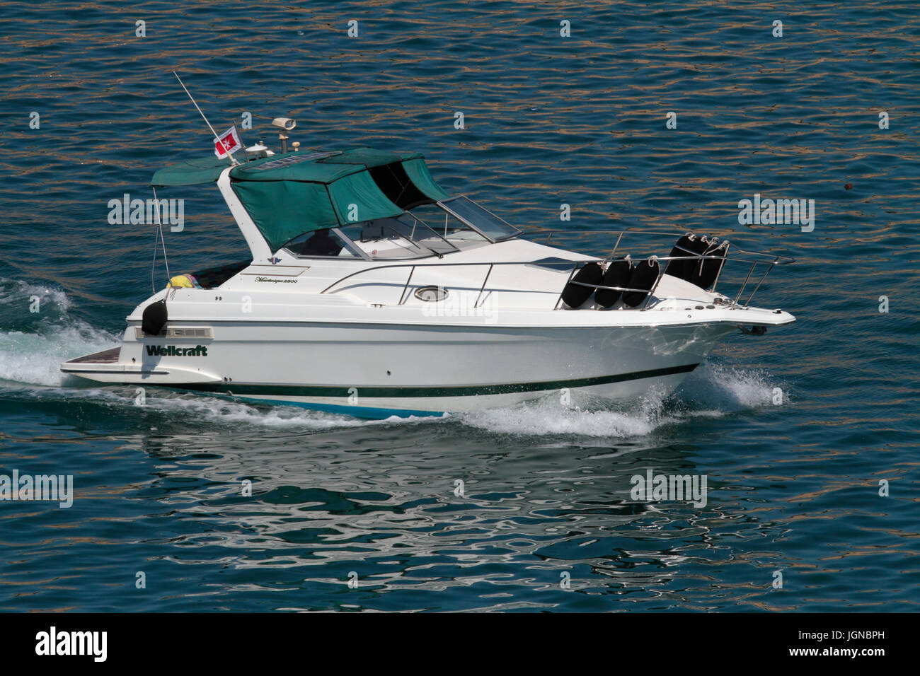 Wellcraft Martinique 2800 motor yacht Stock Photo