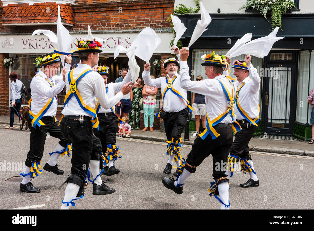 Traditional English Dance High Resolution Stock