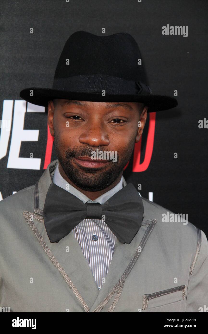 ***FILE PHOTO*** HOLLYWOOD, CA - June 17: Nelsan Ellis at the 'True Blood' Season 7 Premiere, TCL Chinese Theater, Hollywood, June 17, 2014. Credit: Janice Ogata/MediaPunch Stock Photo