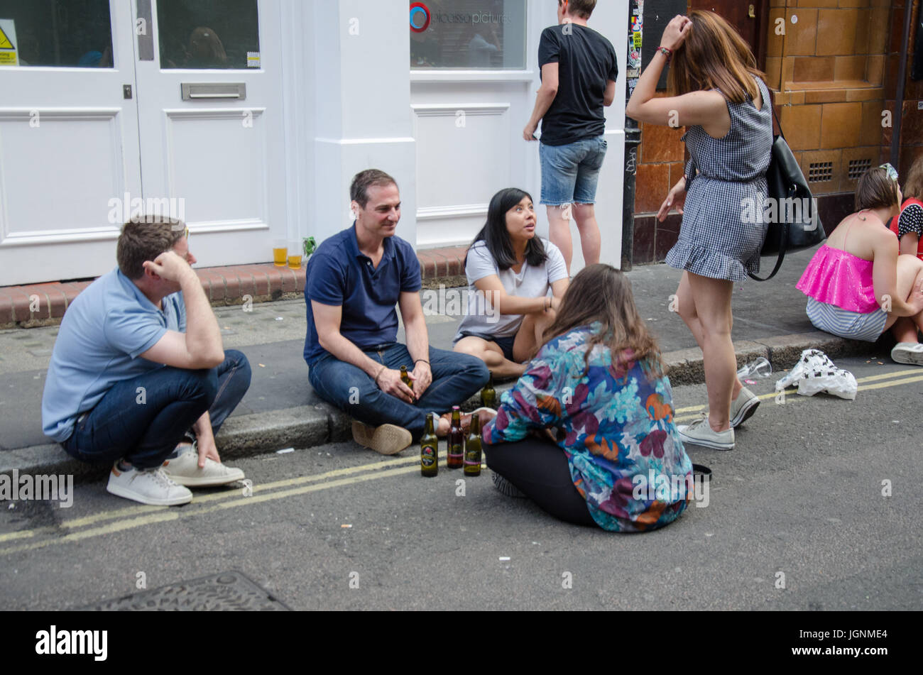 London, UK. 8th July, 2017. Pride in London was a calebration by the LBGT community. Matthew Ashmore/Alamy Live News Stock Photo