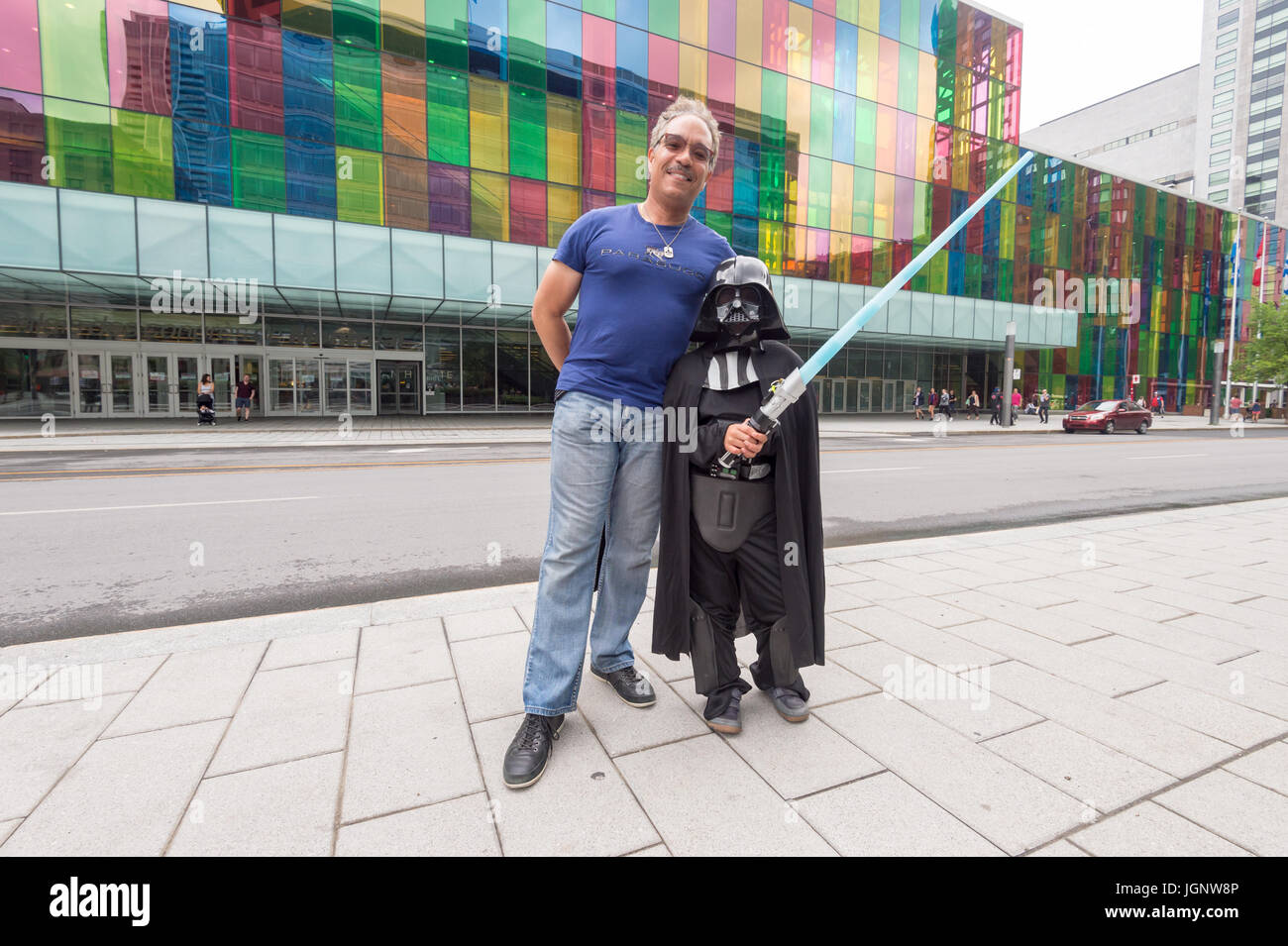 Montreal, Canada. 8th July, 2017. Pop-culture fan convention Comic Con Credit: Marc Bruxelle/Alamy Live News Stock Photo