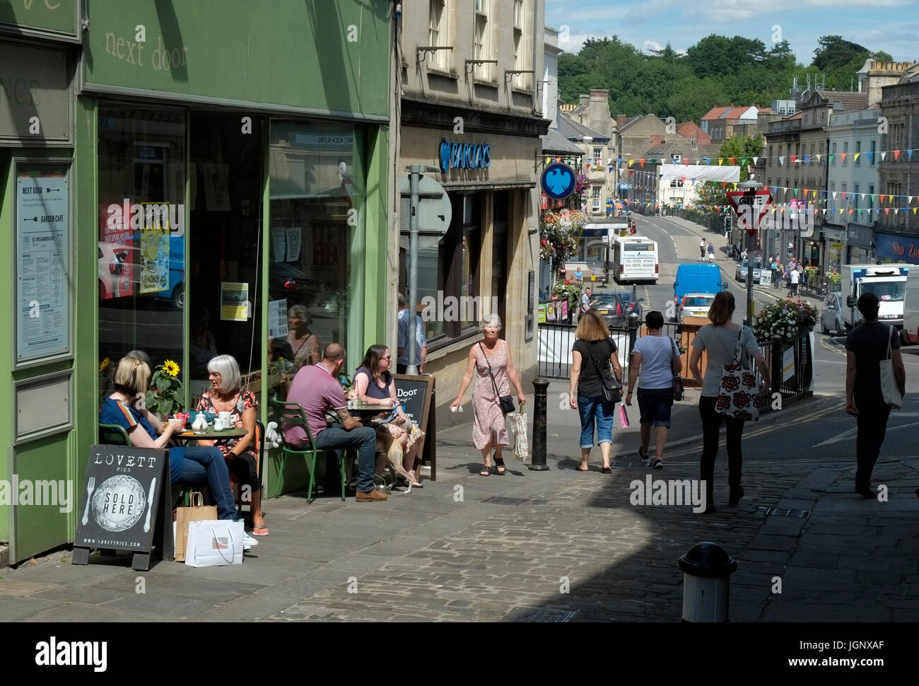 St.Catherine's Hill, Frome, Somerset, UK. Stock Photo