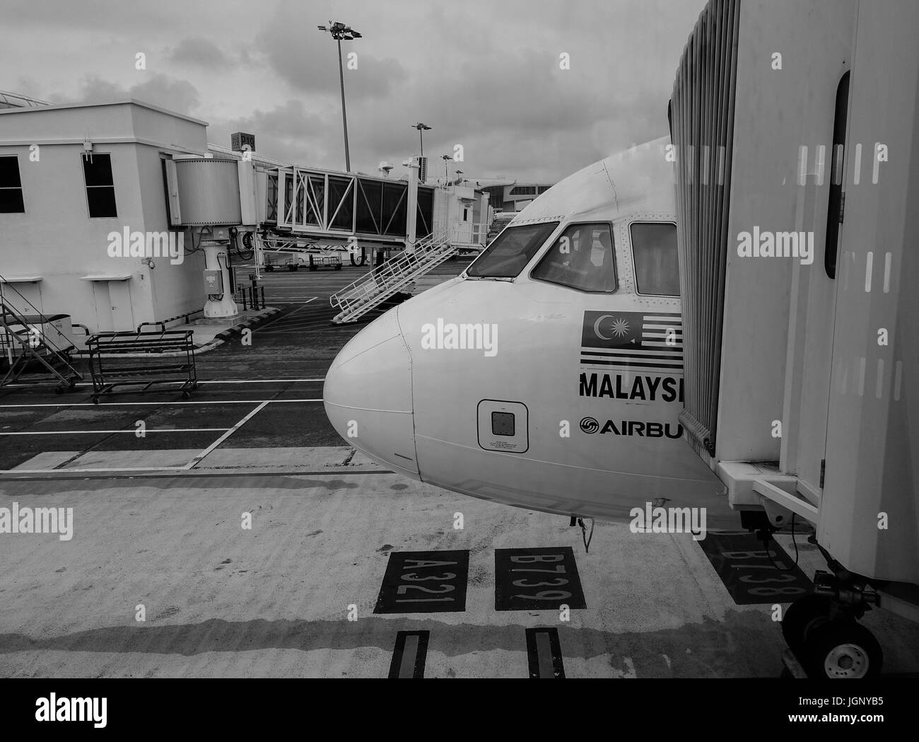 Kuala Lumpur Airport Lounge Black and White Stock Photos & Images  Alamy