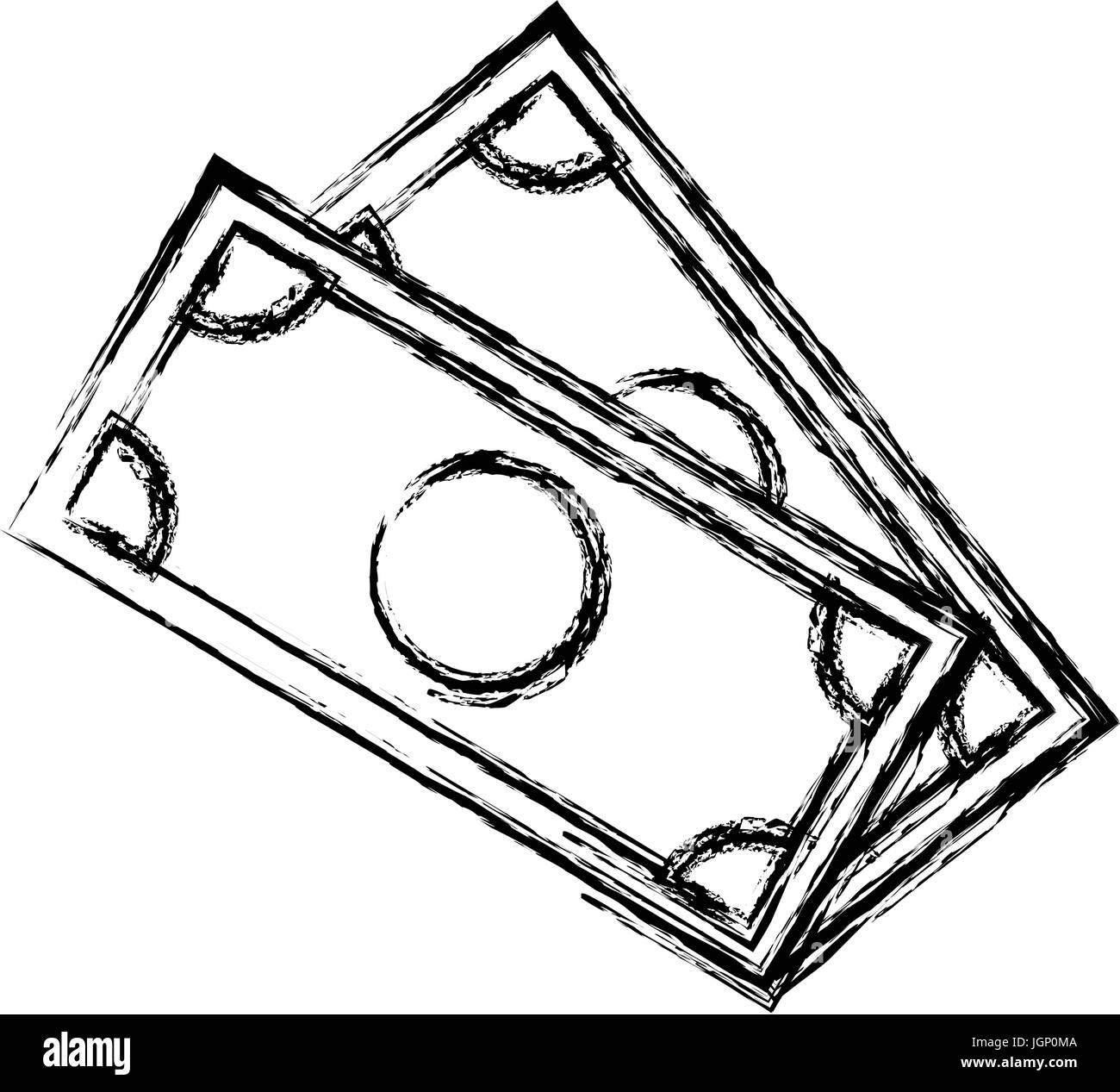 dollar money banknote currency cash icon Stock Vector Image & Art - Alamy