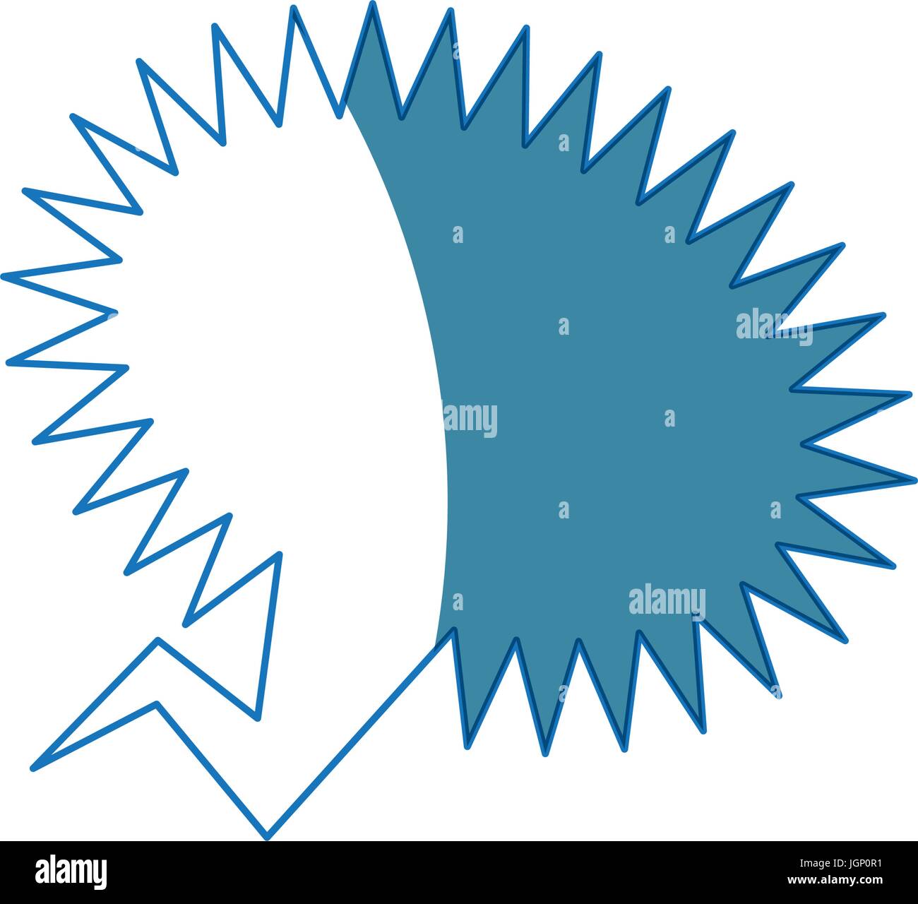 bubble speech chat message communication concept Stock Vector Image ...