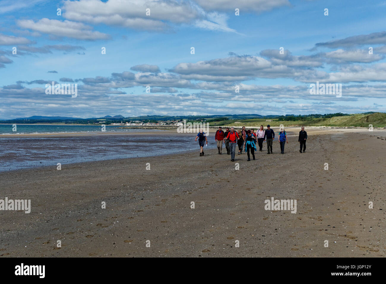 The Fife Coastal Path, Scotland Stock Photo