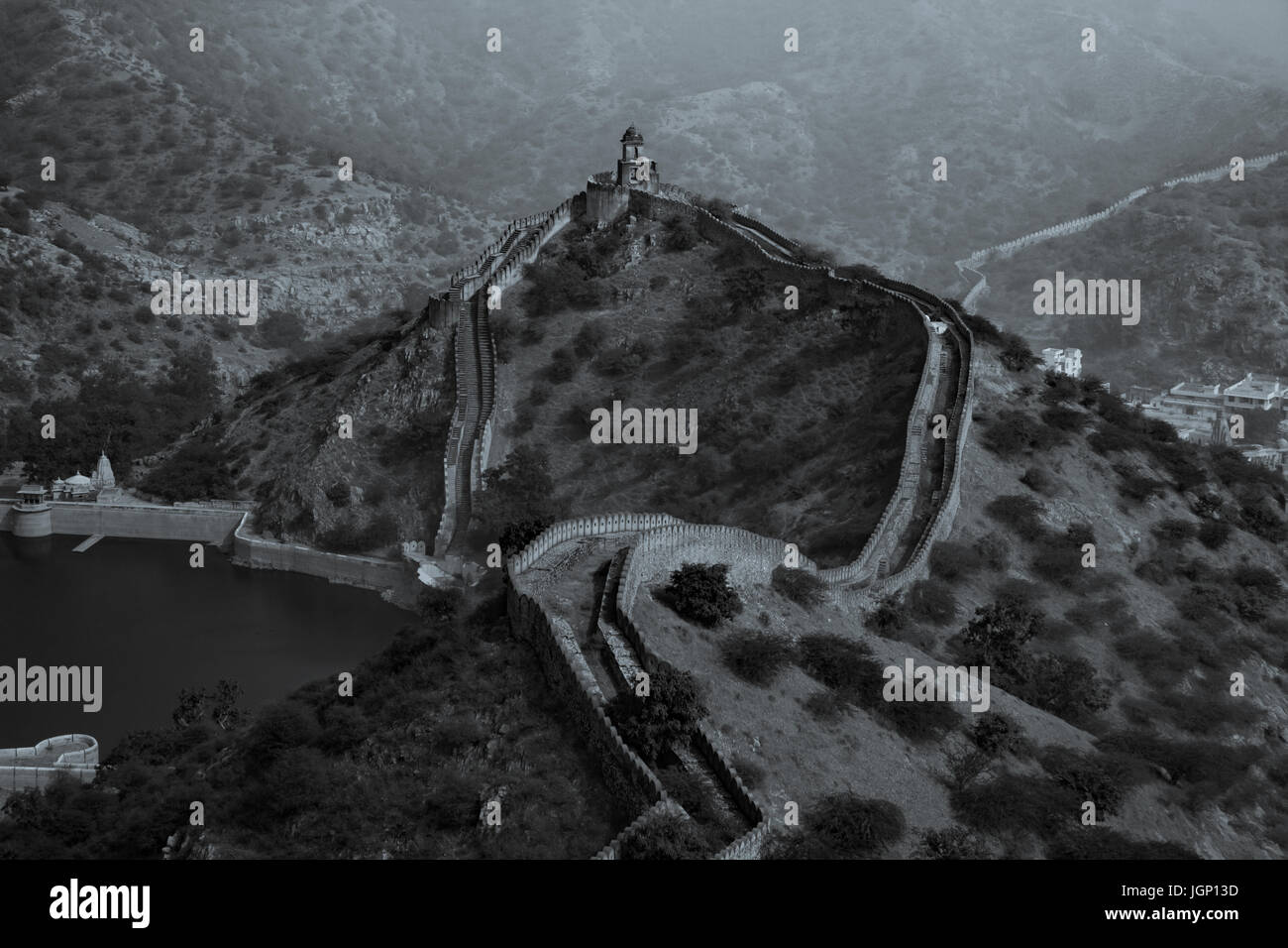 View From Amer Fort Stock Photo - Alamy