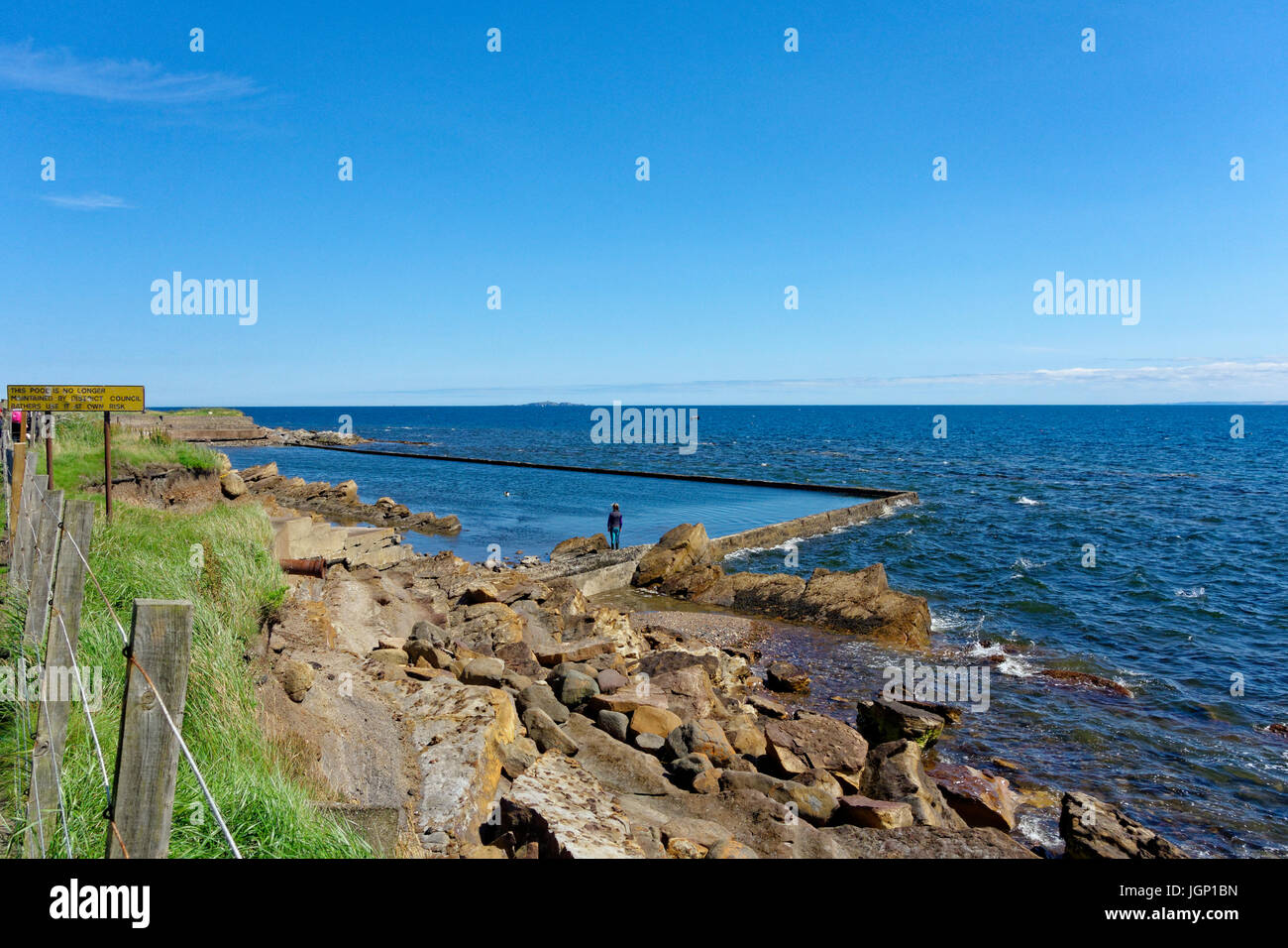 St. Monans alond the Fife Coastal Path, Scotland Stock Photo Alamy