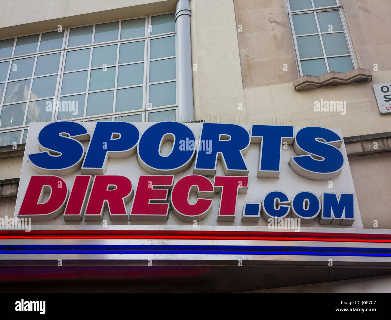 Sports Direct shop in Oxford Street, London Stock Photo