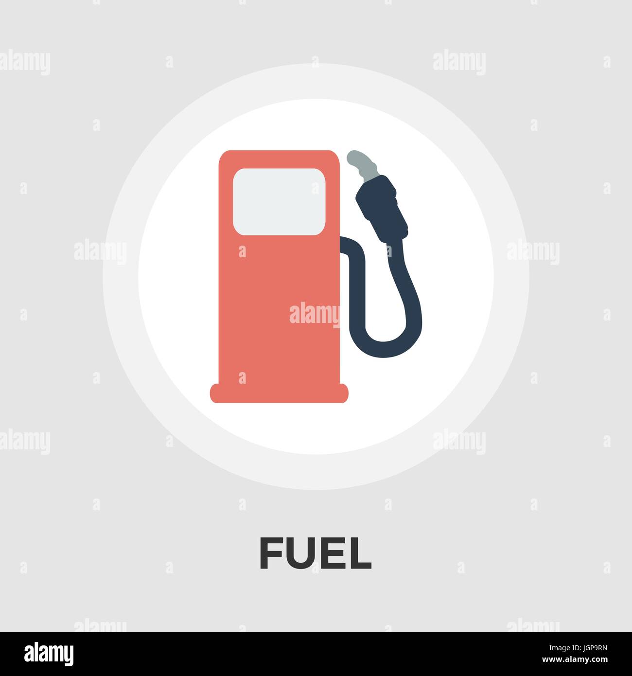 Fuel icon vector. Flat icon isolated on the white background. Editable ...