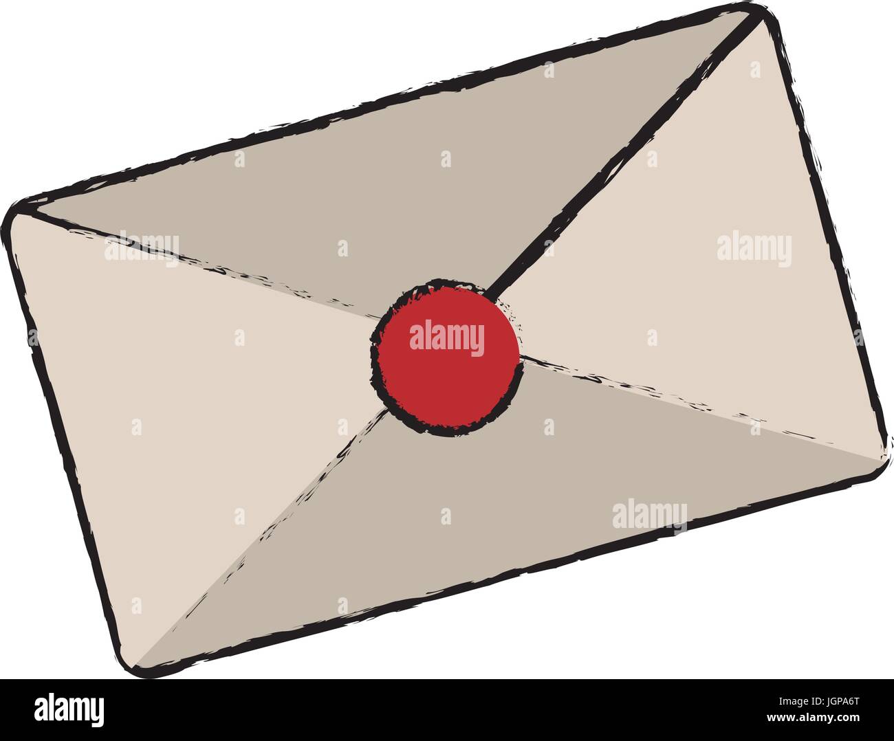 envelope close mail correspondance business vector illustration Stock ...