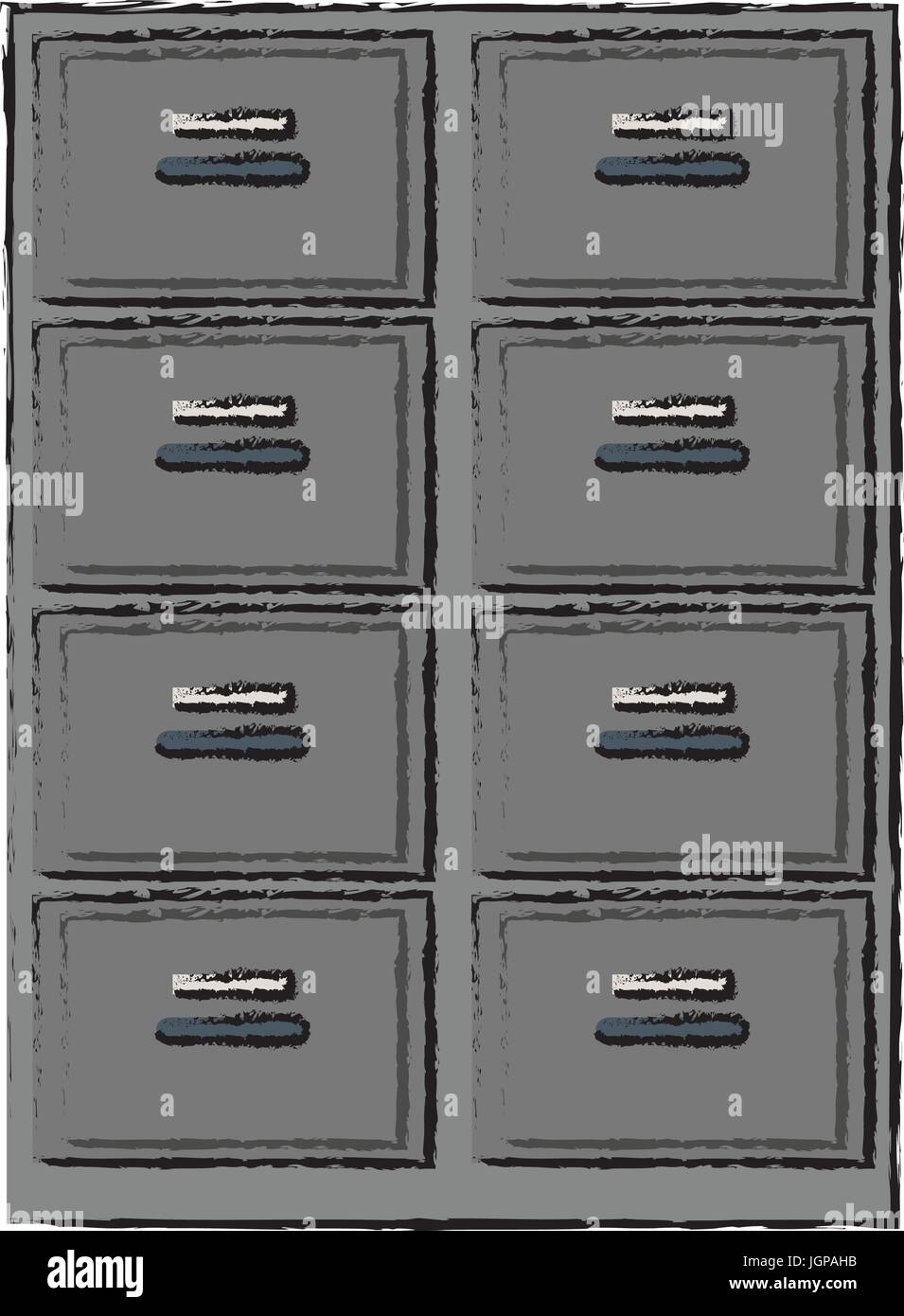 Cabinet Office Document Organization Archive File Vector Illustration Stock Vector Image Art Alamy