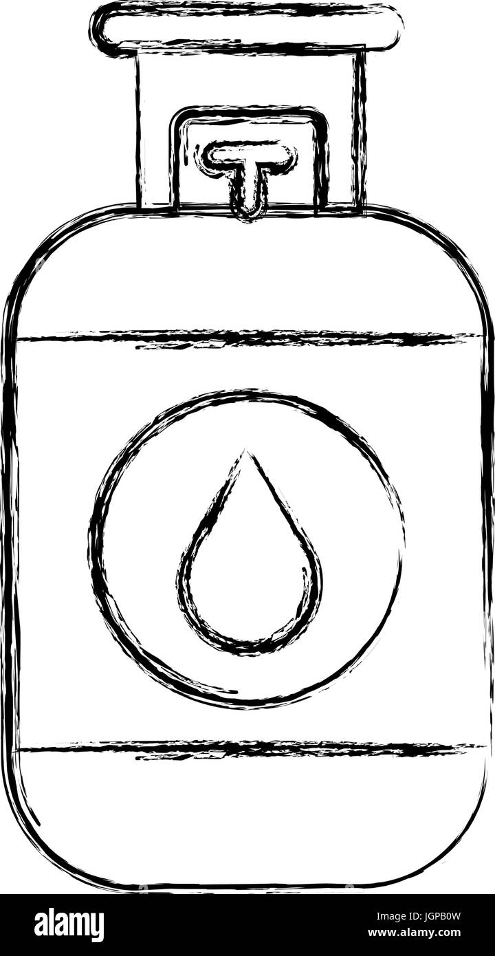 Cooking gas cylinder Black and White Stock Photos & Images Alamy