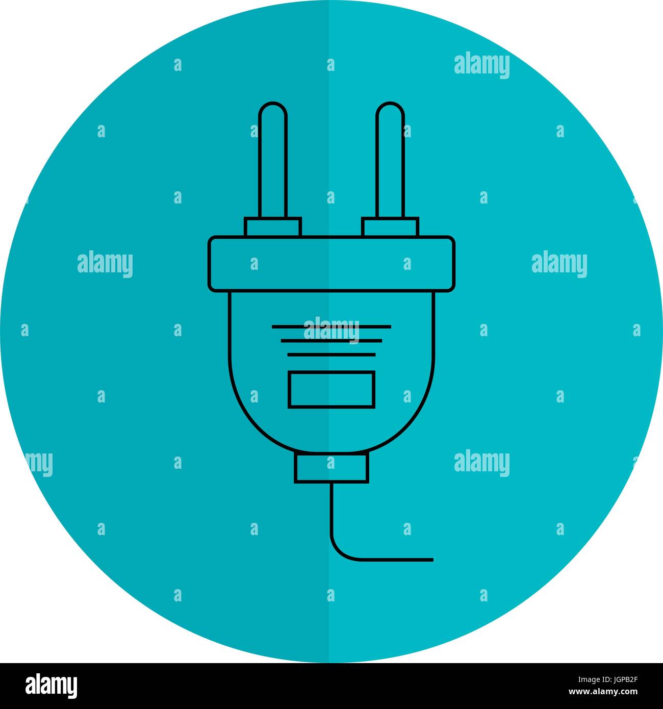 energy plug isolated icon vector illustration design Stock Vector Image ...
