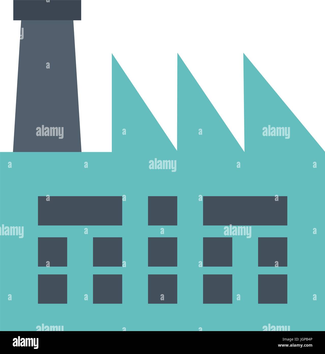 factory plant building icon vector illustration design Stock Vector ...