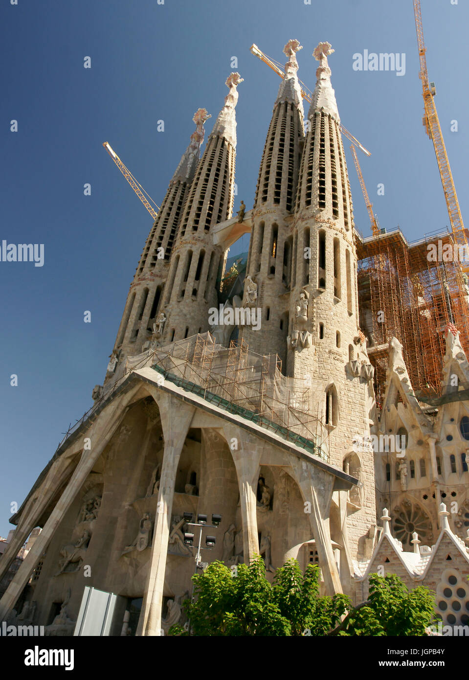 Basílica de la Sagrada Familia, Barcelona Stock Photo