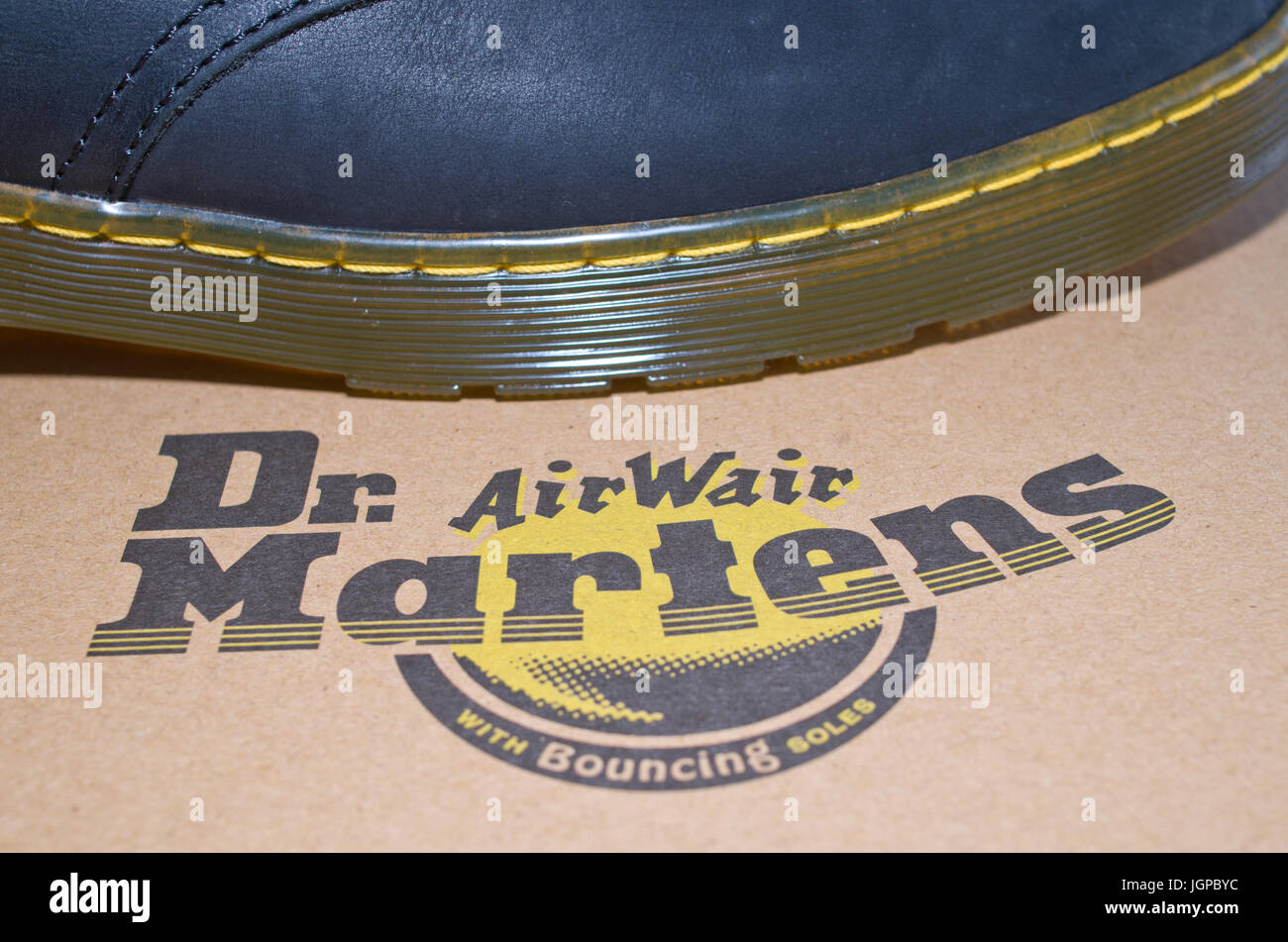 Yellow Stitching Dr martins yellow stitching hi-res stock photography and images - Alamy