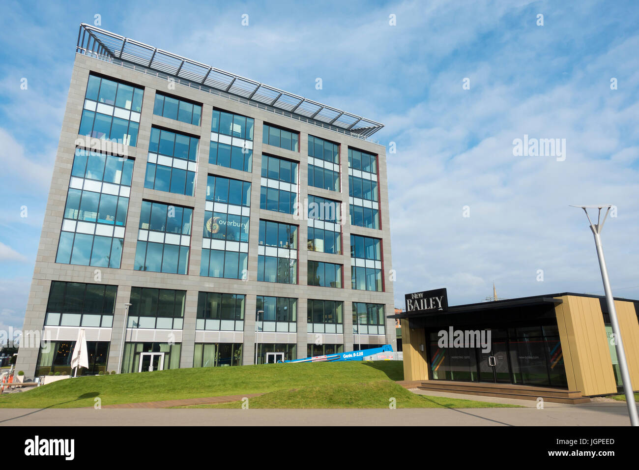 One New Bailey Office Block in Salford, Greater Manchester Stock Photo