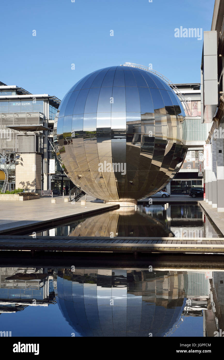 3D Planetarium in Millenniun Square, Bristol Part of @Bristol Science Museum Stock Photo