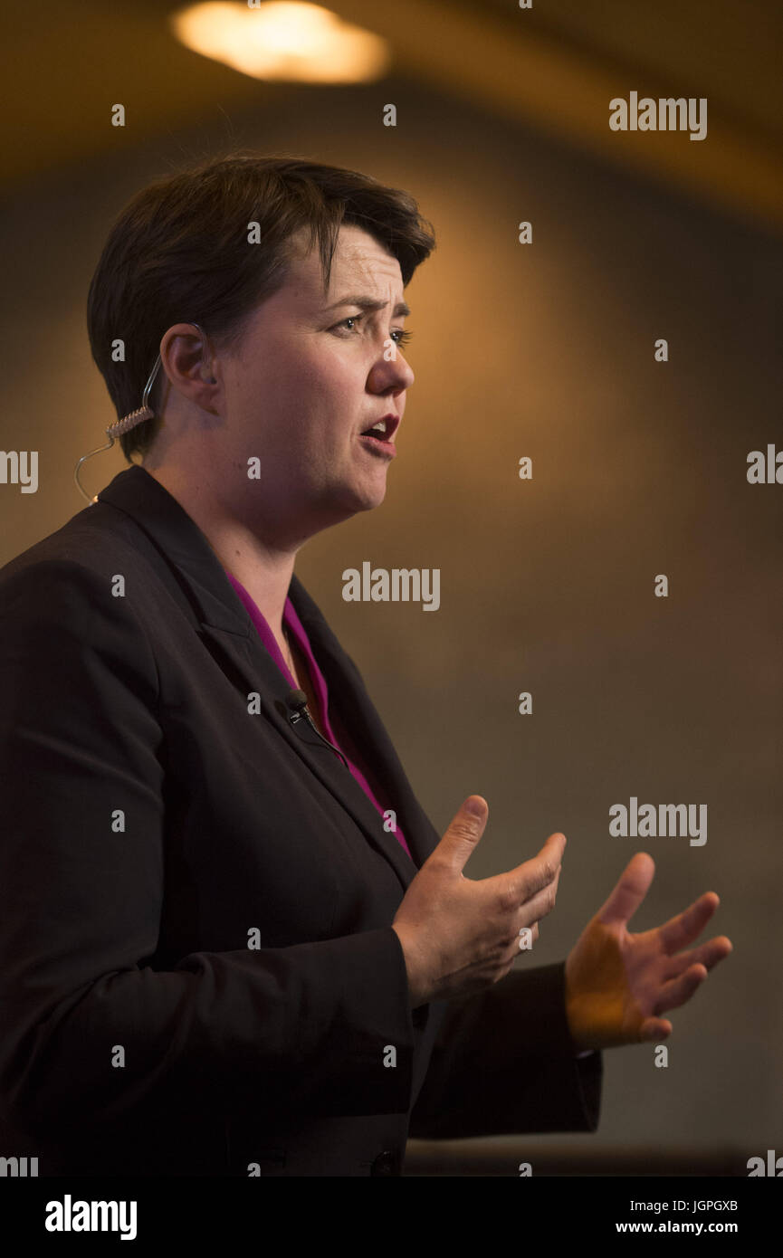 The results from Edinburgh's voters are counted in the Meadowbank