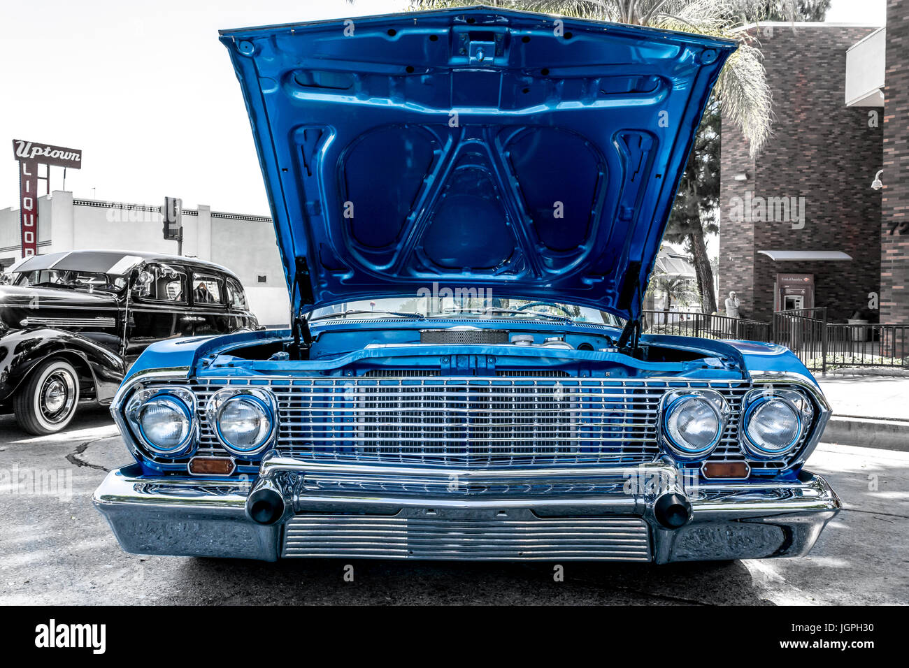 Beautiful 1963 Chevy Impala Ss Was On Display This Afternoon At The