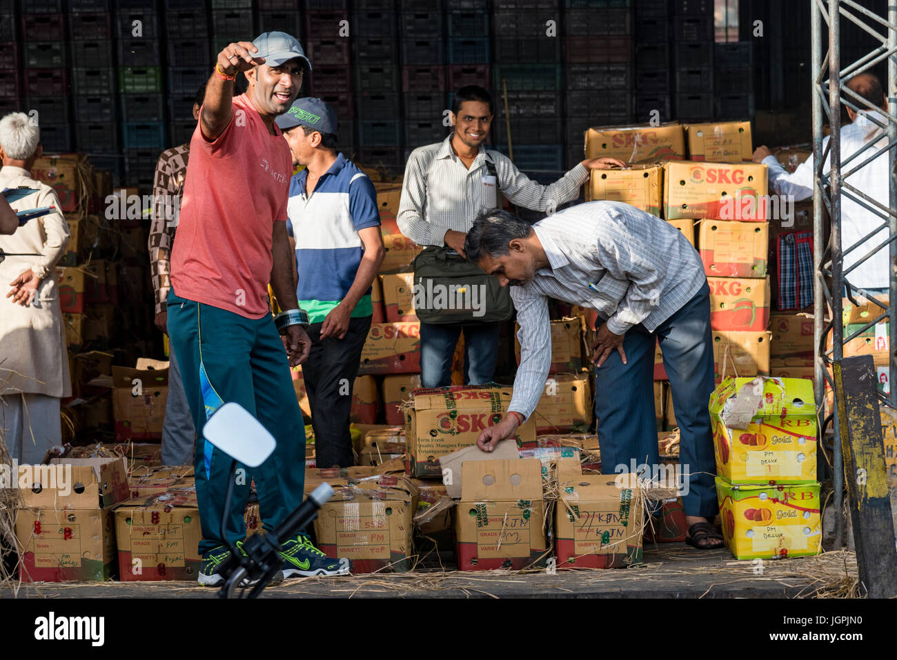 Fruits being sold in a fruit market in New Delhi, India Stock Photo Alamy