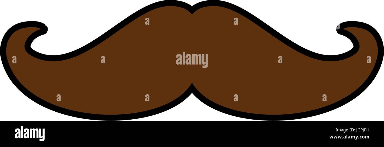 Vintage male mustache icon vector illustration graphic design Stock ...
