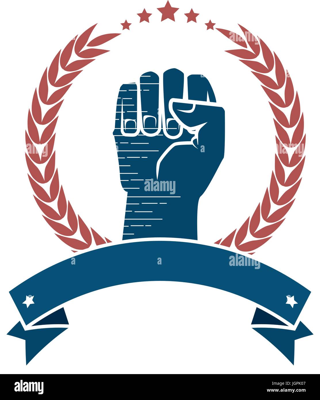 Hand clenched symbol icon vector illustration graphic design Stock ...