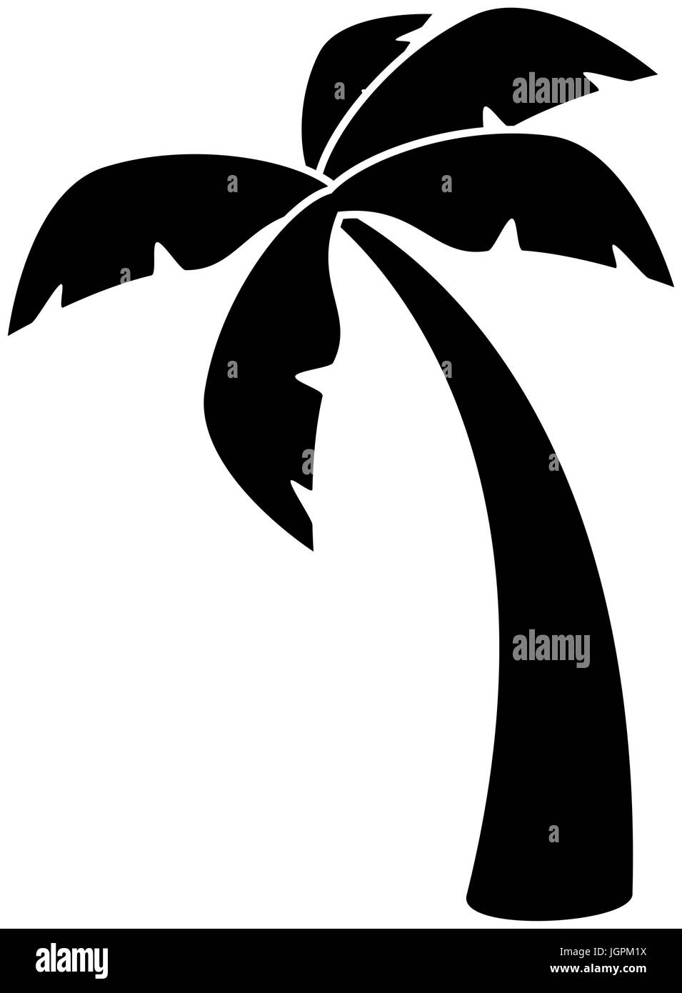 Island tree palms icon vector illustration graphic design Stock Vector ...
