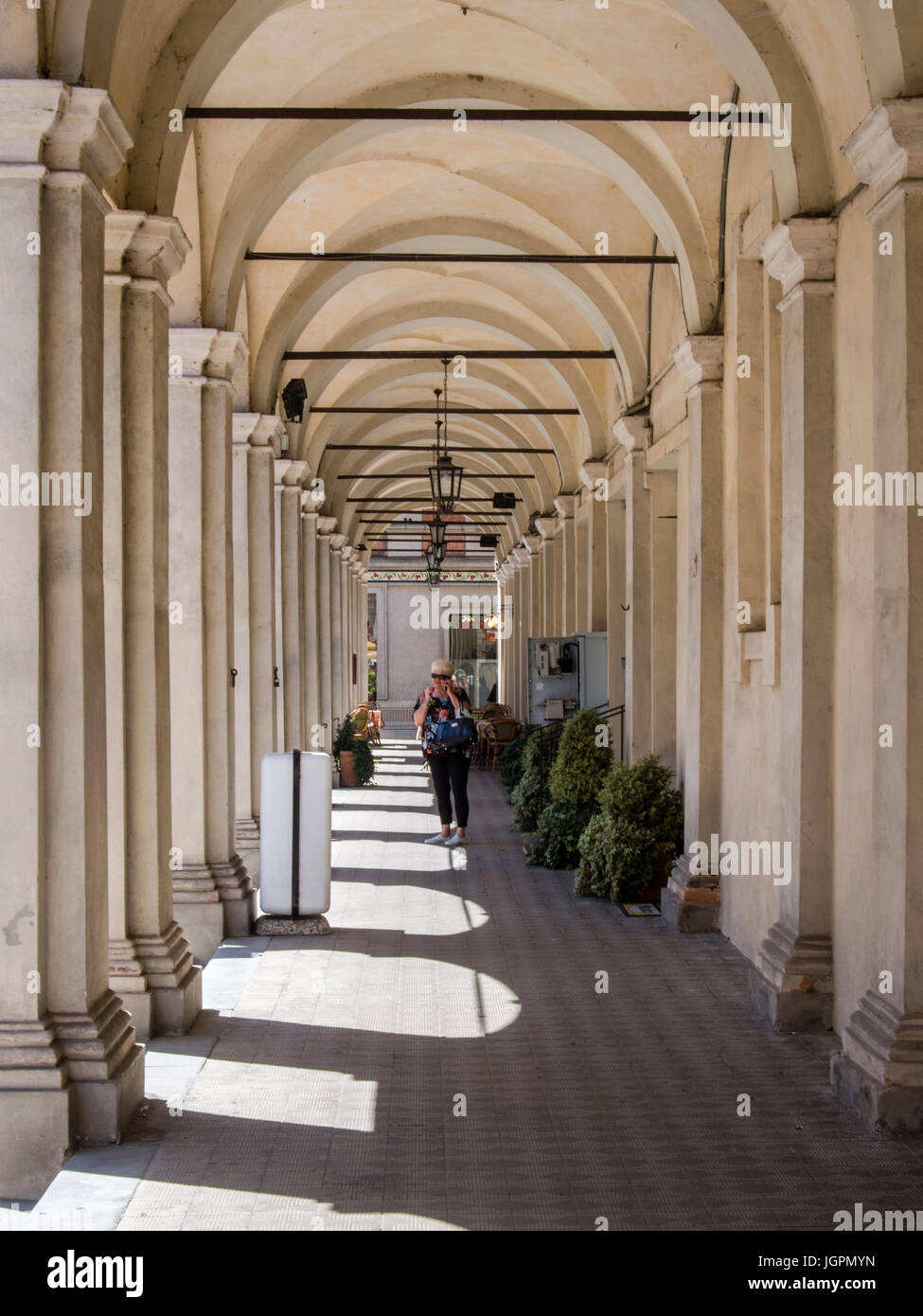 Busseto Parma Italy Hometown Of Music Composer Giuseppe Verdi Stock 
