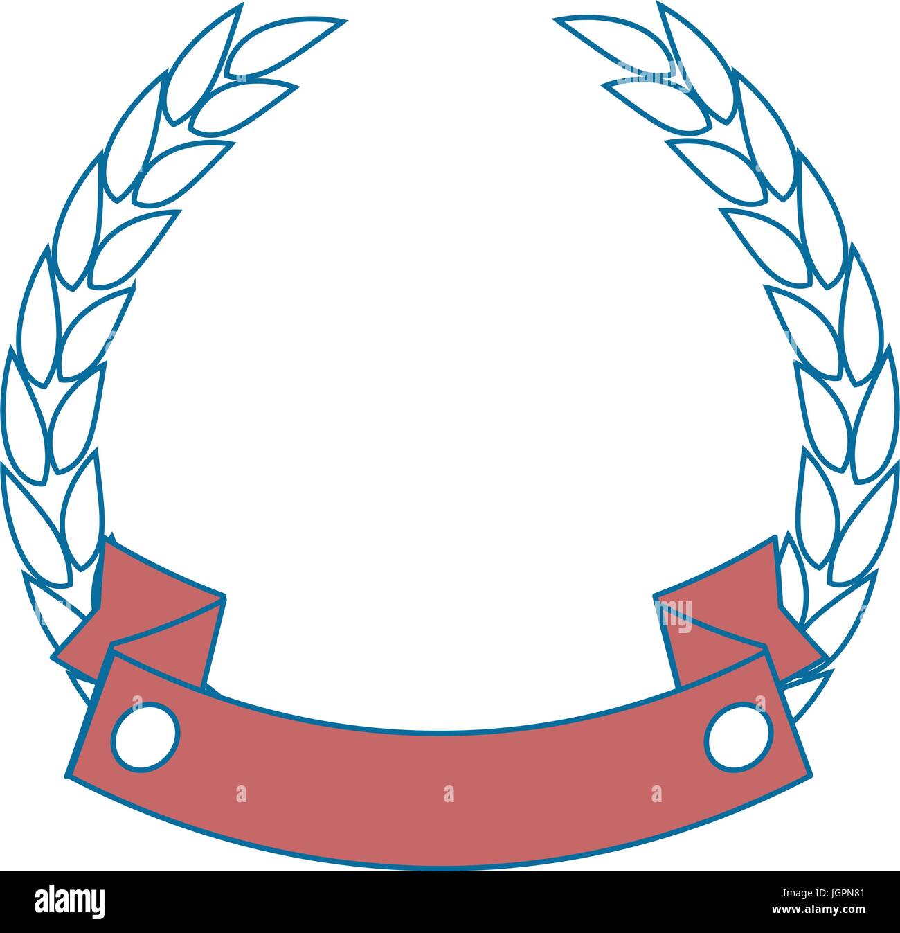 wreath of leaves icon Stock Vector Image & Art - Alamy