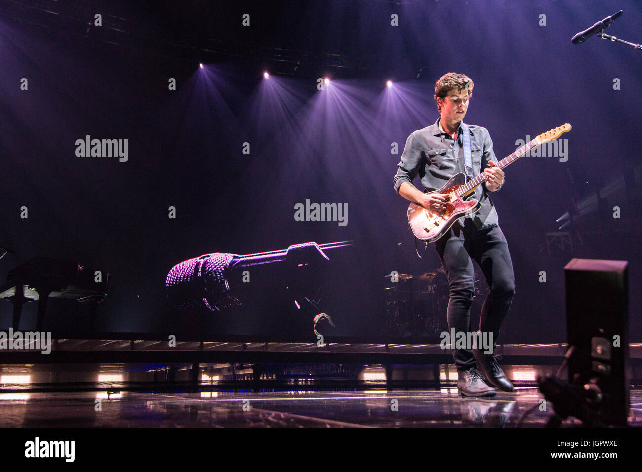 Vancouver, Canada. 8th Jul, 2017. Shawn Mendes Illuminate Tour at